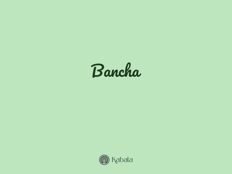 Bancha